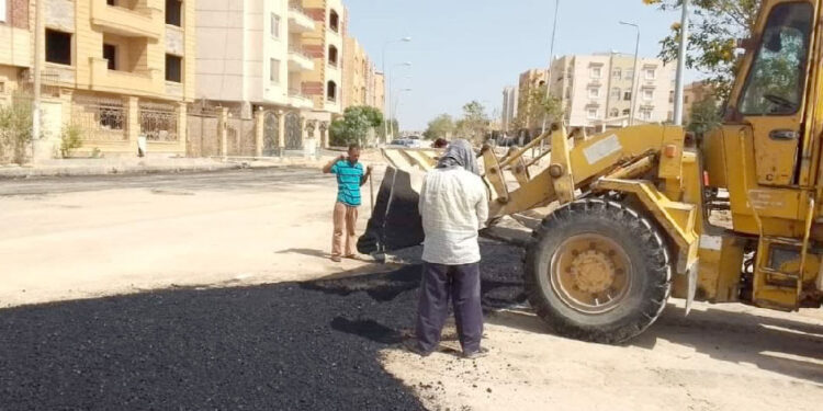 أجهزة مدن الصالحية الجديدة والشيخ زايد والعبور تواصل أعمال رفع الكفاءة والتطوير