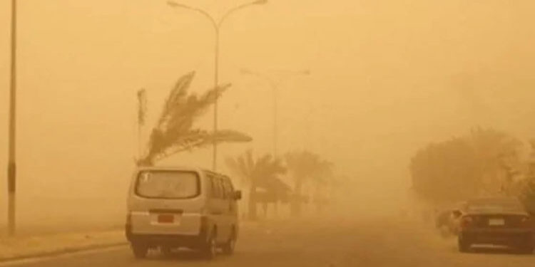 الأرصاد: نشاط رياح بأغلب الأنحاء تكون مثيرة للرمال والأتربة على بعض المناطق