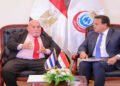 وزير الصحة يستقبل السفير الكوبي لدى مصر لتعزيز سبل التعاون بين البلدين في المجال الصحي