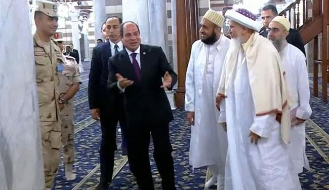 الرئيس السيسي: خطة كبيرة من أجل تطوير كل مساجد آل البيت والصحابة والصالحين