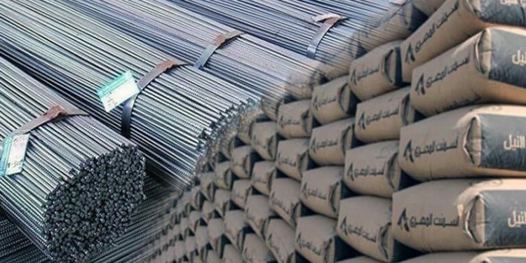 أسعار الحديد والأسمنت في مصر اليوم الإثنين