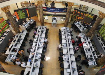 تراجع المؤشر الرئيسى للبورصة بنسبة 9.1% خلال جلسات شهر أبريل