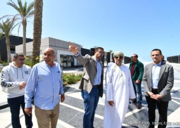 بالصور.. وزير الإسكان العمانى فى جولة داخل مشروعات العلمين الجديدة