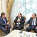 وزير التجارة والصناعة يبحث مع مسؤولي عدد من الشركات العالمية خططها لدخول السوق المصري