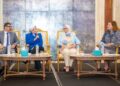 وزيرة البيئة تشارك الجلسة النقاشية حول المخرجات الرئيسية لتقرير سياسات النمو الأخضر فى مصر