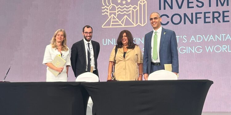 البنك التجاري الدولي-مصر CIB وSACE يوقعان مذكرة تفاهم بين مصر وإيطاليا في إطار مُبادرة “بيانو ماتي”