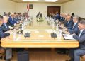 وزير الإنتاج الحربى يترآس إجتماعاً لرؤساء مجالس إدارات الشركات والوحدات التابعة للوزارة