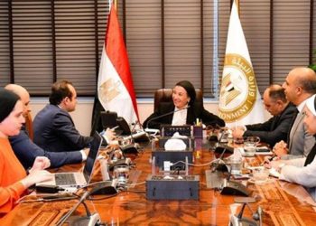 وزيرة البيئة تلتقي أمين لجنة البيئة بحزب مستقبل وطن وتبحث معه سبل التعاون فى عدد من الملفات البيئية