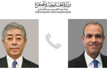 وزير الخارجية والهجرة يتلقي اتصالاً هاتفياً من وزير خارجية اليابان