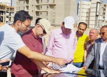 معاون وزير الإسكان يتفقد المشروعات الجارية بمنظومة مياه الشرب والصرف الصحي والصناعي بمدينة بدر