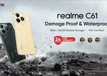 ريلمى تطلق realme C61 المقاوم للماء والصدمات