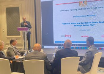 نائب وزير الإسكان  يترأس ورشة العمل الخاصة بإطلاق الاستراتيجية القومية لقطاع مياه الشرب والصرف الصحي