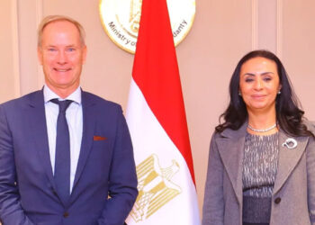 وزيرة التضامن الاجتماعي تلتقي الممثل الخاص للاتحاد الأوروبي لحقوق الإنسان