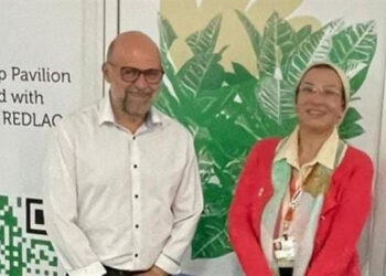 وزيرة البيئة تعقد لقاءا ثنائيا مع الرئيس التنفيذي لمرفق البيئة العالمية GIF