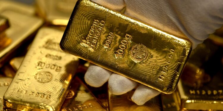 قفزة في الذهب العالمى 33.4% منذ بداية 2024