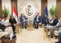 رئيس الرعاية الصحية يلتقي المدير العام والعضو المنتدب لشركة ميرك ـ مصر ويبحثا أوجه الشراكة بين الجانبين