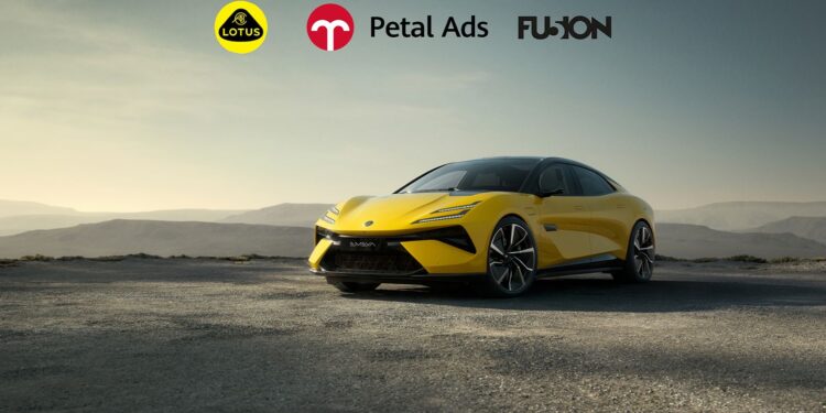 Petal Ads ولوتس يحققان نجاحاً مشهوداً بتقديم تعريف مبتكر لإعلانات السيارات الفاخرة