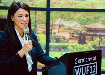 وزيرة التخطيط تُشارك في افتتاح جناح ألمانيا وتعقد جلسة مباحثات مع نظيرها الألماني لمناقشة تطوير العلاقات المُشتركة