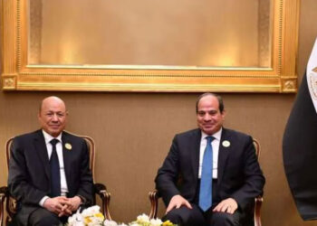 الرئيس السيسى يبحث مع”العليمى” التطورات بخليج عدن والبحر الأحمر ويشدد على دعم وحدة اليمن