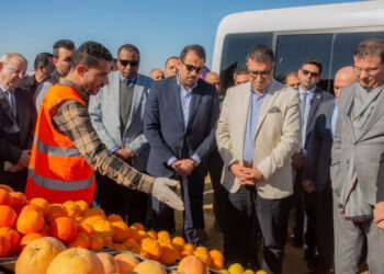 وزيرا الزراعة في مصر والأردن يتفقدان مشروعات جهاز مستقبل مصر للتنمية المستدامة