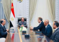 السيسي يستقبل الرئيس التنفيذي لشركة “بريتيش بيتروليوم”