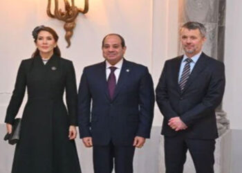 الرئيس السيسى يقيم مأدبة عشاء على شرف ملك الدنمارك فى ختام زيارته لكوبنهاجن