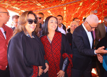 وزيرتا التضامن والتنمية المحلية تتفقدان قوافل السعادة للأطفال وحملة سكن ودفا بالمدينة الشبابية الدولية بالعريش