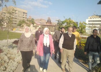 رئيس “جهاز مثلث ماسبيرو” تتابع أعمال تطوير حديقة الأزبكية والصيانة بمنطقة الإسكان البديل بماسبيرو