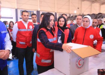 وزيرة التضامن: آلية إدخال المساعدات الإنسانية  لقطاع غزة تتم تحت رعاية الدولة المصرية