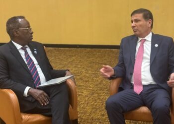 وزير الزراعة يبحث مع نظيريه السنغالي والصومالي تعزيز التعاون المشترك