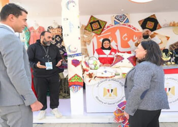 نائبة وزيرة التضامن تشارك في افتتاح الدورة الـ56 لمعرض القاهرة الدولي للكتاب وتتفقد جناح الوزارة