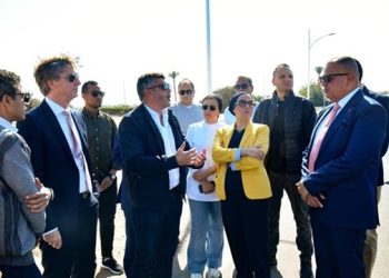 وزيرة البيئة فى زيارة تفقدية لمدينة شرم الشيخ.. وتفقد عدد من المشروعات البيئية بها
