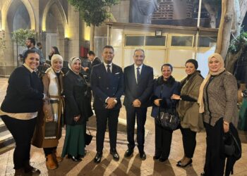 مجلس الشباب المصري يشارك في احتفالية الطائفة الإنجيلية بعيد الميلاد المجيد