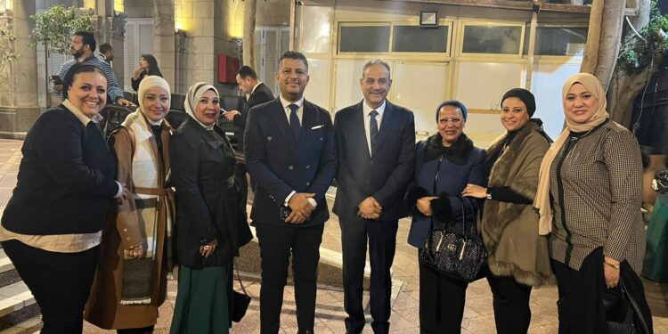 مجلس الشباب المصري يشارك في احتفالية الطائفة الإنجيلية بعيد الميلاد المجيد