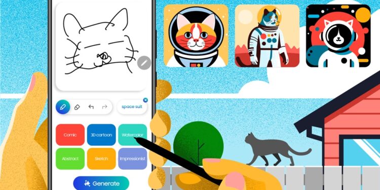 Galaxy AI  تقنية تُحوّل أفكارك إلى واقع بلمسة واحدة