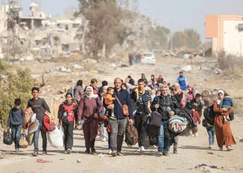 المنظمة العربية تستنكر تصريحات الرئيس الأمريكي حول تهجير سكان غزة