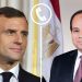الرئيس السيسي يتلقي اتصالًا هاتفيًا من نظيره الفرنسي إيمانويل ماكرون