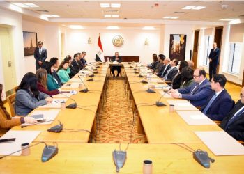 وزير الخارجية والهجرة يجتمع بأعضاء السلك الدبلوماسى المصرى من الدرجات الحديثة والمتوسطة