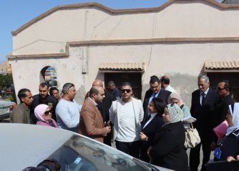 اقتصادية حقوق الإنسان تزور رأس غارب وتتفقد المشروعات التنموية والخدمية