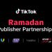 تيك توك تعزز حضورها في المنطقة بشراكات حصرية للبرامج الرمضانية