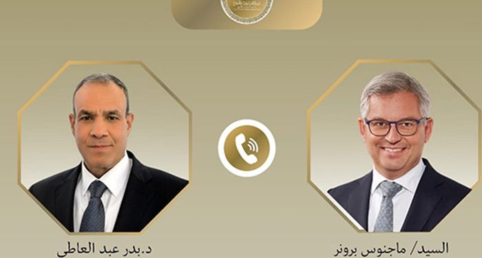 وزير الخارجية يتلقى اتصالاً هاتفياً من مُفوض الاتحاد الأوروبي للشئون الداخلية والهجرة