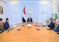 الرئيس السيسي يجتمع مع رئيس الوزراء ووزير الاتصالات
