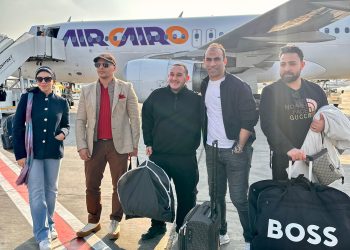 عقب الاحتفالية التاريخية بالاقصر مطار القاهرة يستقبل بعثة النادي الأهلي