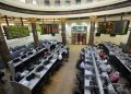 تباين مؤشرات البورصة بمستهل التعاملات .. وإيجي إكس 30 ” يتراجع 0.13%