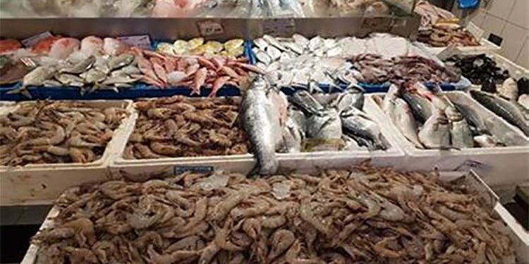أسعار الأسماك في سوق العبور اليوم الخميس