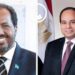 الرئيس السيسى يطمئن على نظيره الصومالى بعد المحاولة الآثمة لاستهداف موكبه بمقديشو