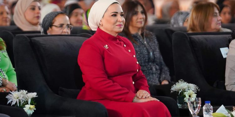 السيدة انتصار السيسى تشهد احتفالية يوم المرأة المصرية