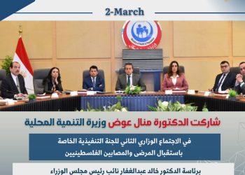 بالإنفوجراف.. الحصاد الاسبوعي لوزارة لتنمية المحلية