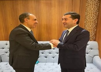 وزير الخارجية والهجرة يلتقي بنظيره الأوزبكي