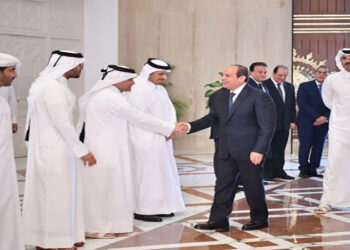 مراسم استقبال رسمية للرئيس السيسى اليوم فى قطر ومباحثات مع الأمير تميم